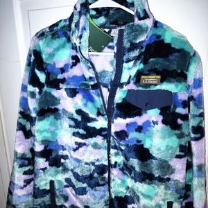 LL Bean HI Pile Fleece Jacket